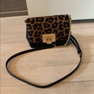 Michael Kors Leopard Print Crossbody Bag